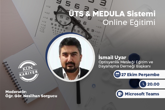 ÜTS&MEDULA SİSTEMİ ONLİNE EĞİTİMİ BAŞARIYLA TAMAMLANDI.